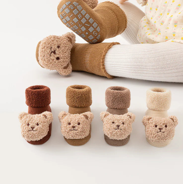 Teddy Baby Socks