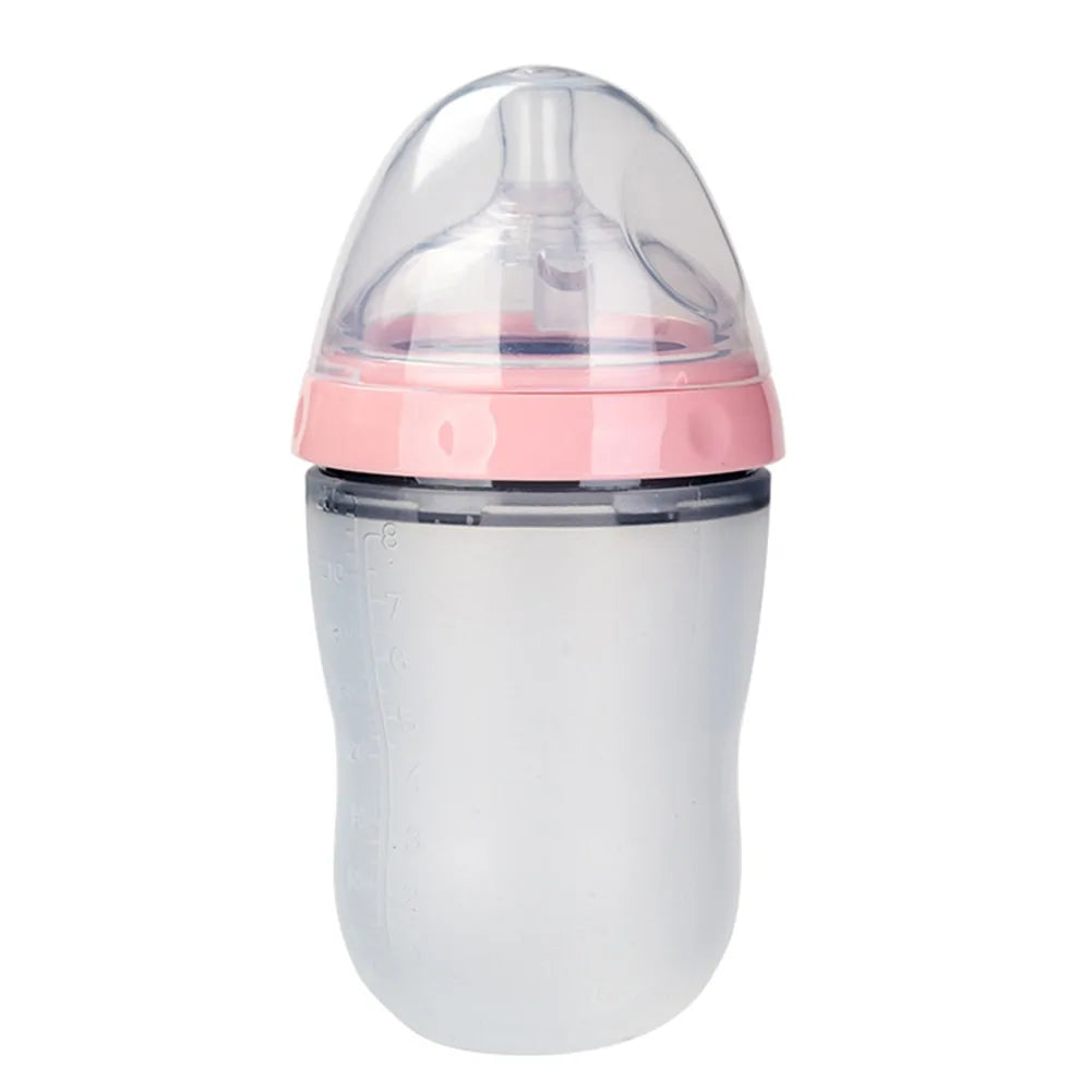 Baby bottle with anti-flatulence