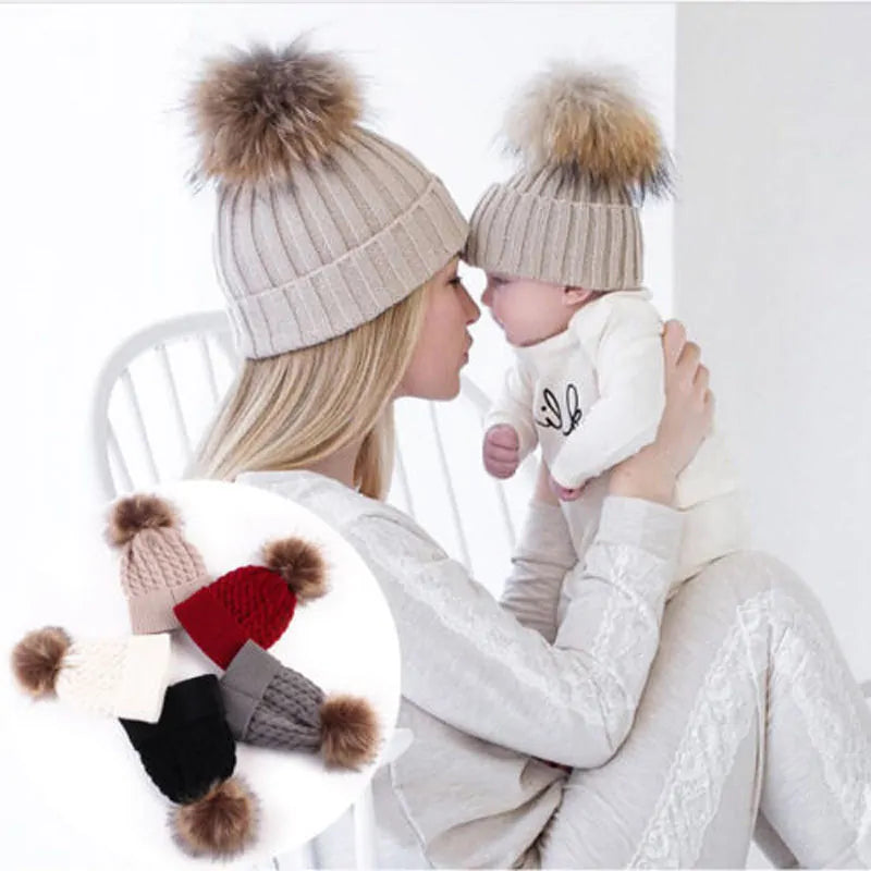 Matching Beanie Mother - Baby