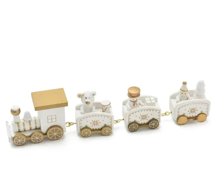 Christmas decoration Wooden train