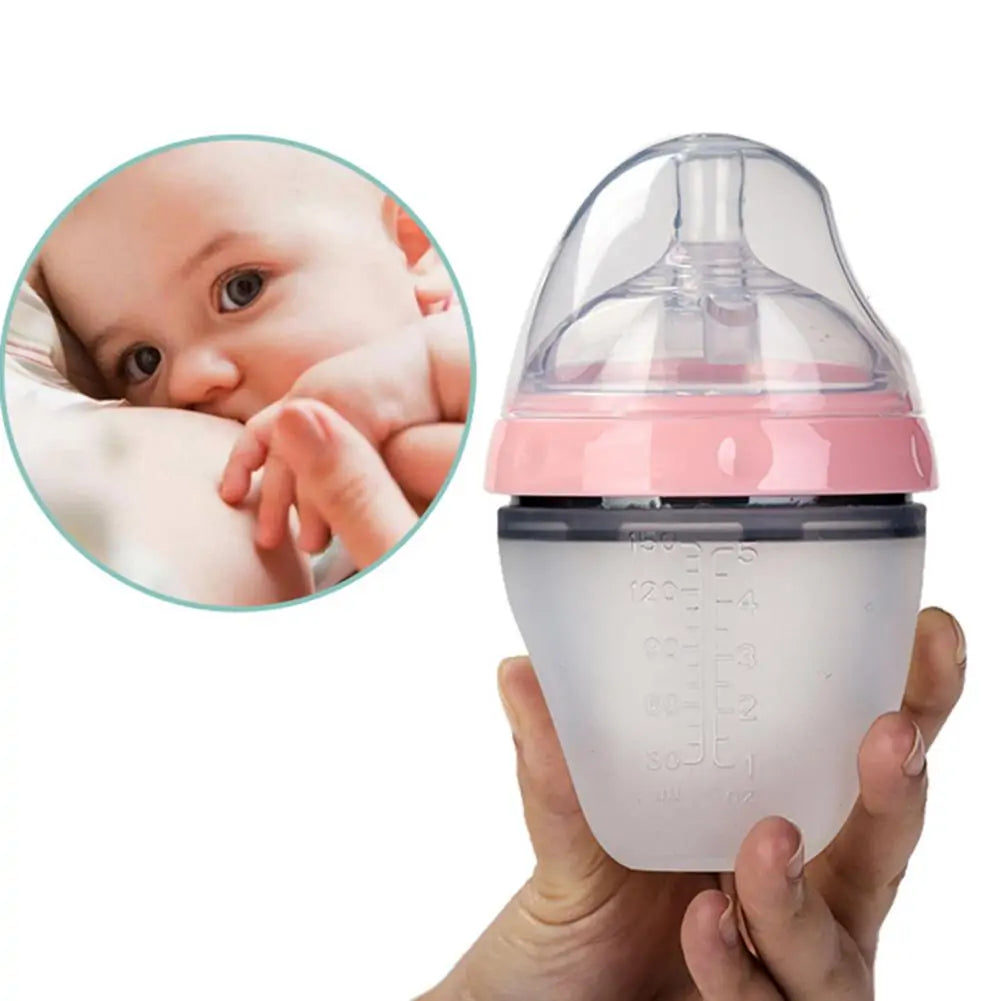 Baby bottle with anti-flatulence