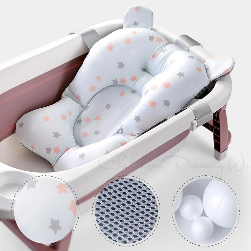 Baby bath pillow