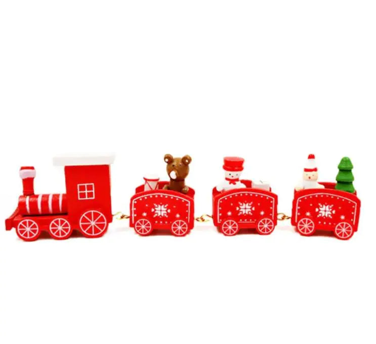 Christmas decoration Wooden train