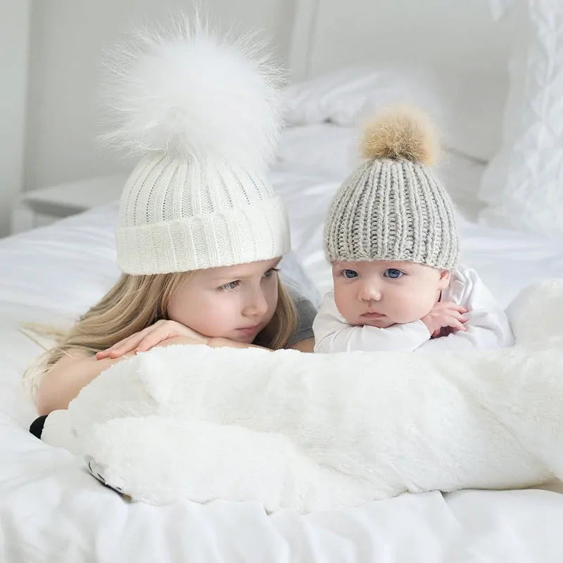 Matching Beanie Mother - Baby