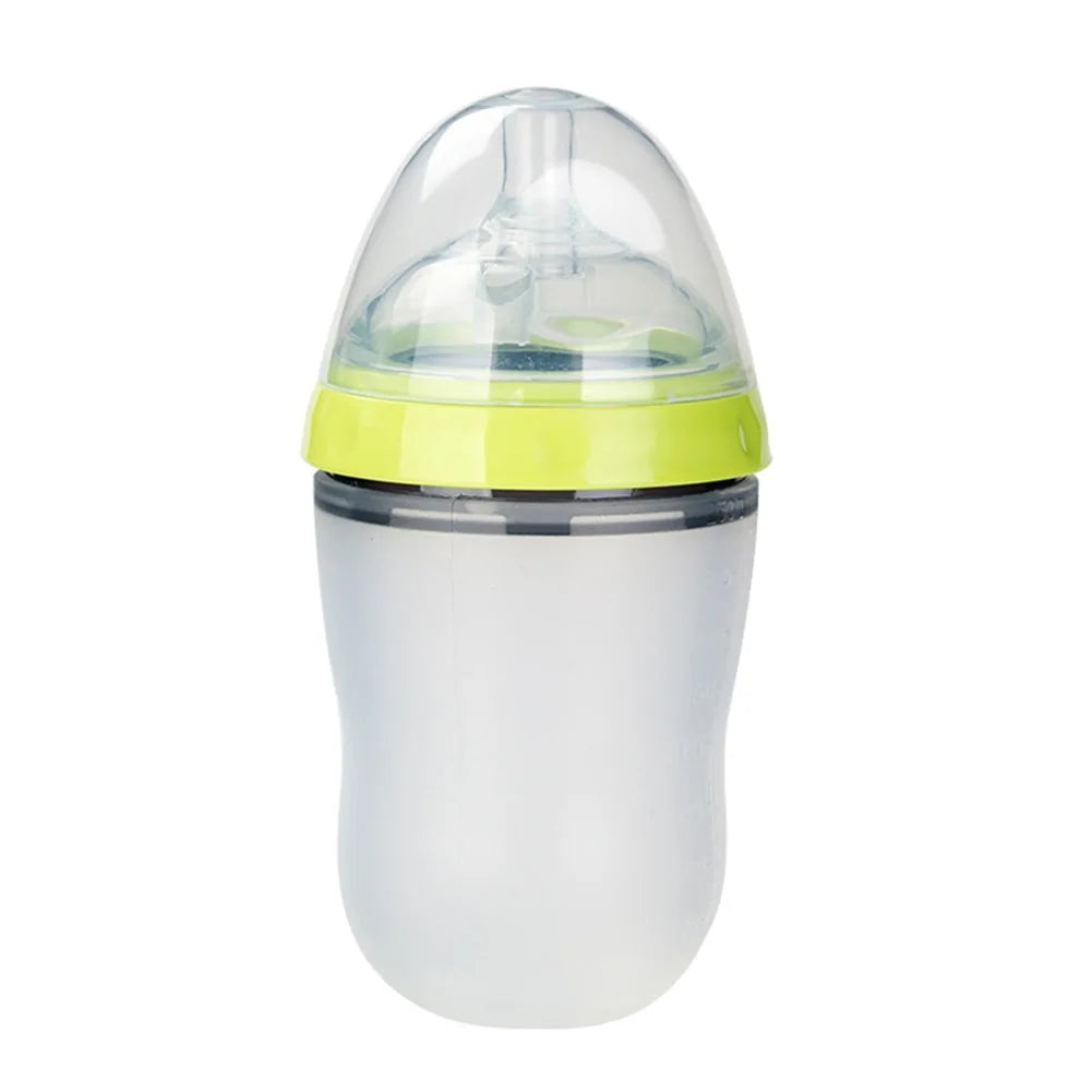 Baby bottle with anti-flatulence